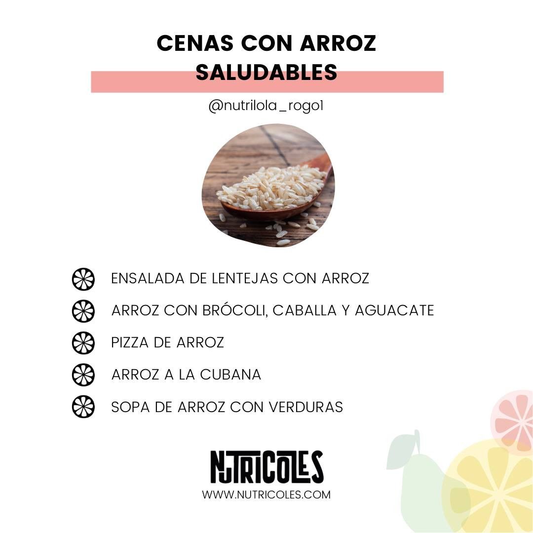 5 ideas de cenas con arroz