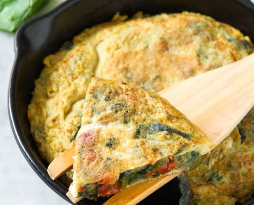 tortilla de verduras