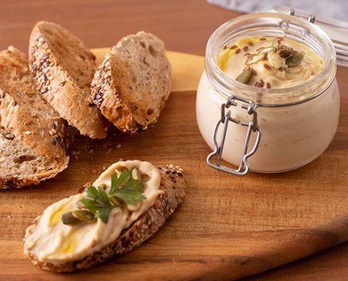 pan con humus
