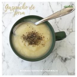 gazpacho de pera