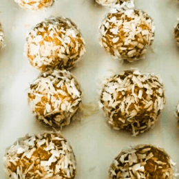 Bolitas de coco