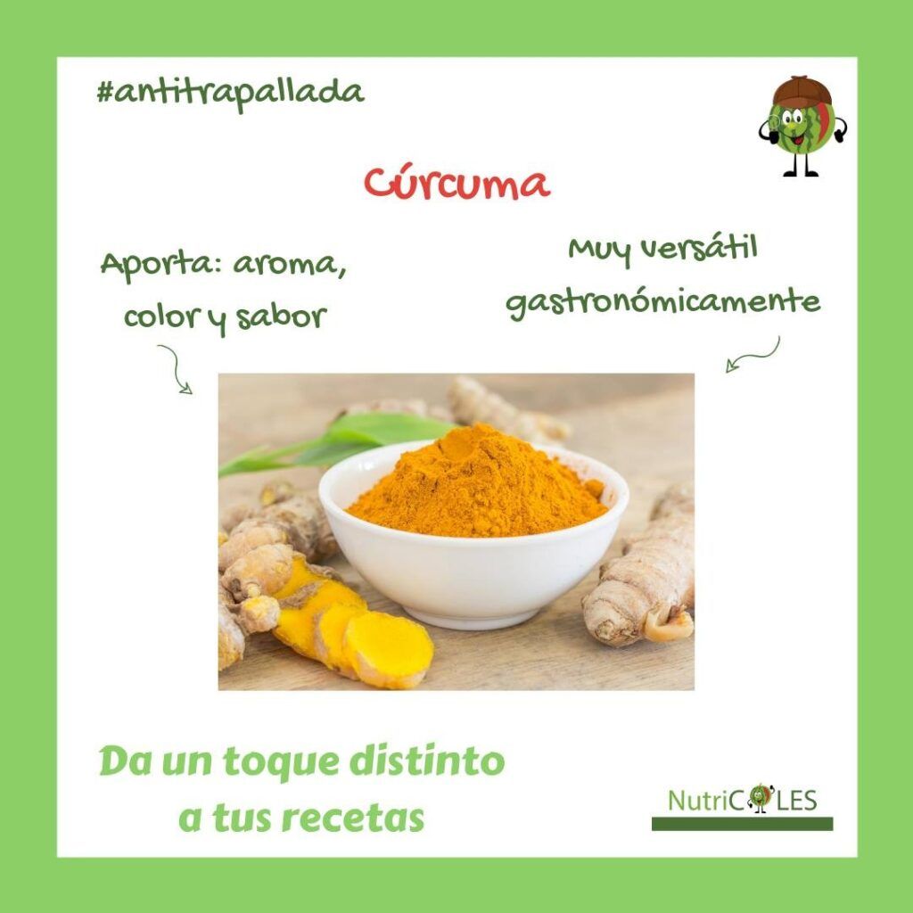 cúrcuma: alternativa sana al colorante alimentario