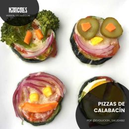 pizzas de calabacín