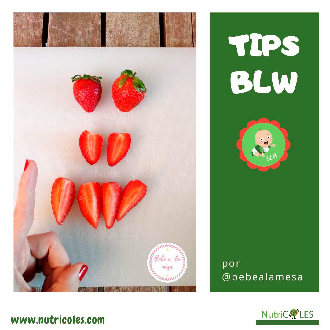Tips BLW: tamaño fresas