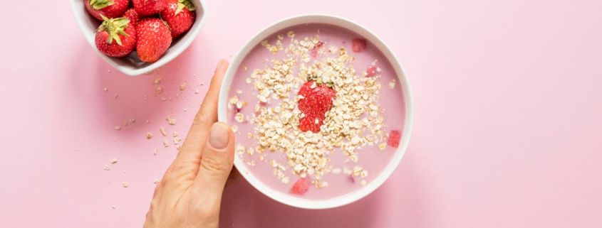 yogur cereales fruta