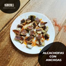 Alcachofas con anchoas