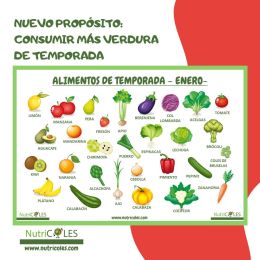 Alimentos de temporada en enero