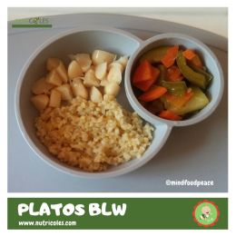 Plato BLW con alubias