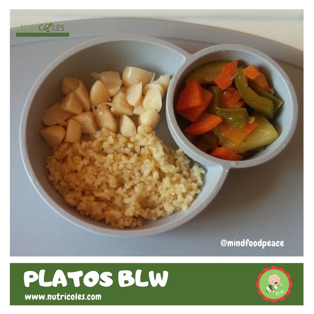 Plato BLW con alubias