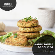 HAMBURGUESA DE COLIFLOR