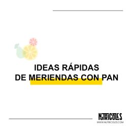 ideas de meriendas saludables con pan