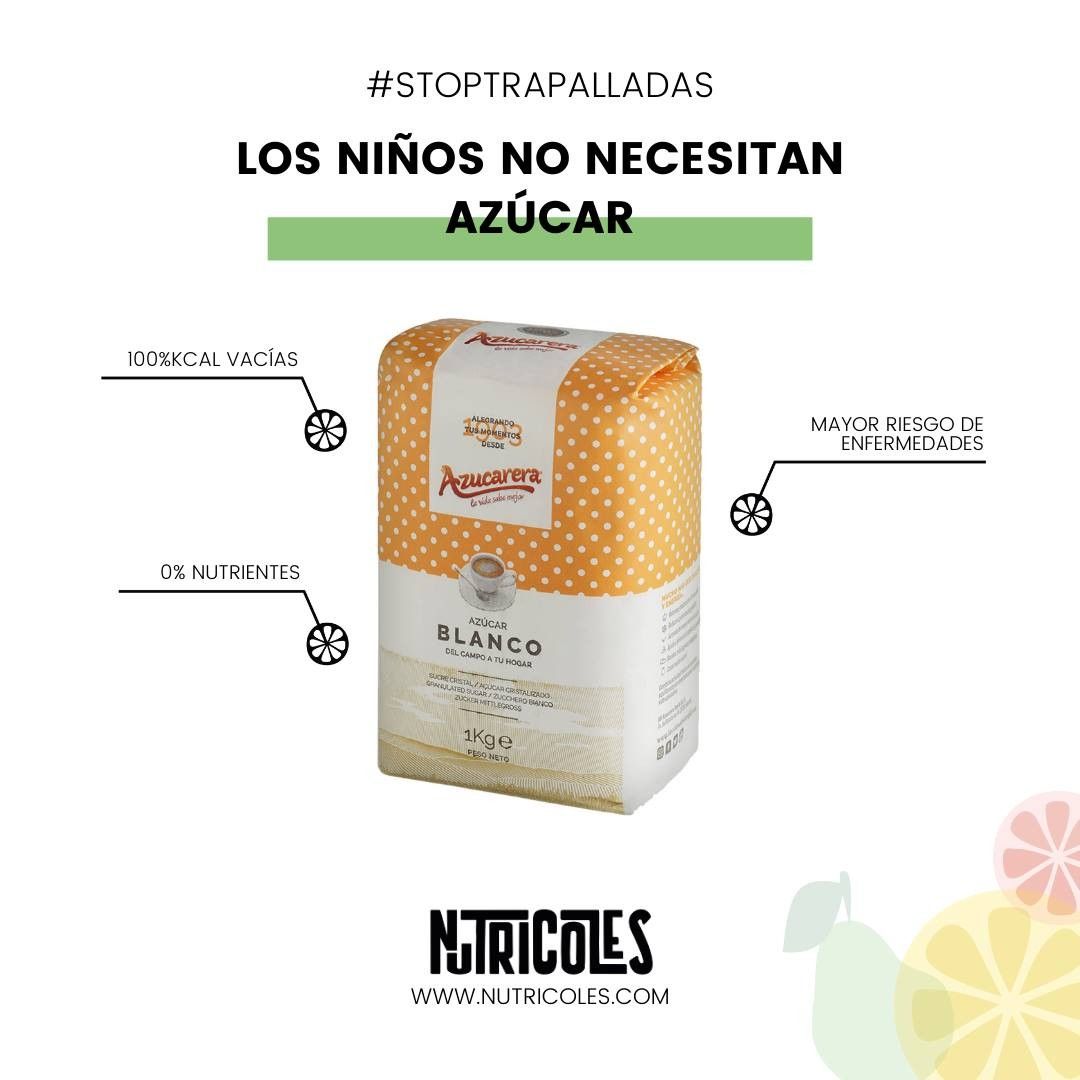 los niños no necesitan azúcar