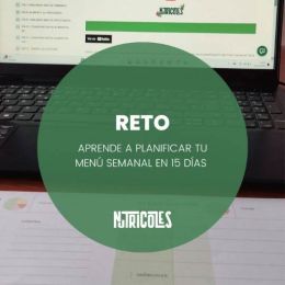 Reto: aprende a planificar tu menú saludable