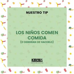 stop menú infantil