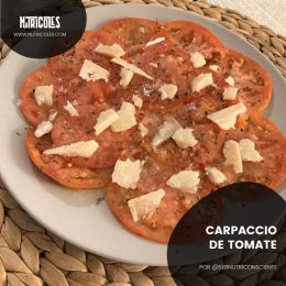 Carpaccio de tomate