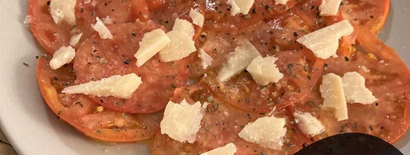 Carpaccio de tomate