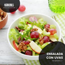 Ensalada con uvas