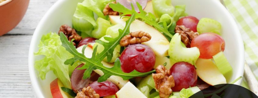 Ensalada con uvas