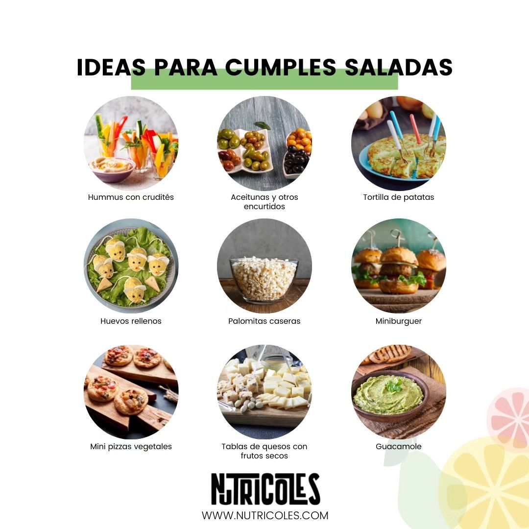 ideas cumples saladas