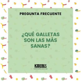 ¿Qué galletas son las más sanas?