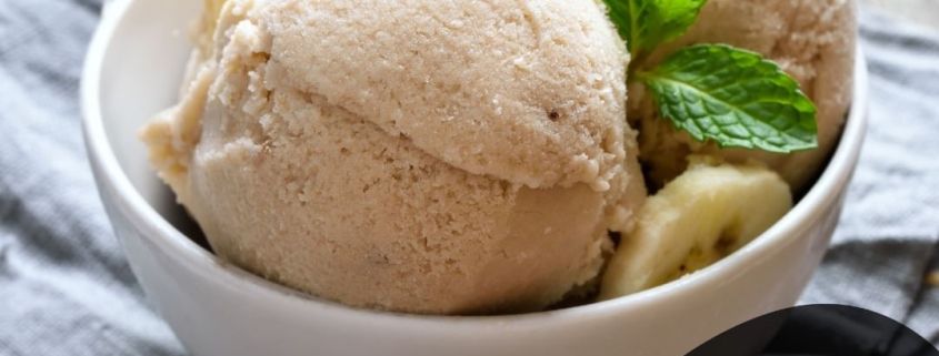 Helado de plátano