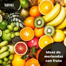 ideas de meriendas con fruta