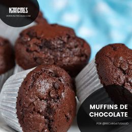 Muffins de chocolate